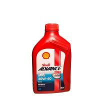 ราคา น้ำมันเครื่องมอไซค์ 4T 20W 40 SHELL น้ำมันเครื่องแอดวานซ์ 4T (21699945388)