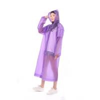 ราคา เสื้อกันฝน เสื้อกันฝนผู้ใหญ่ เสื้อกันฝนแฟชั่น EVA PE ผ่าหน้าติดกระดุม เสื้อกันฝนแบบหนา กันน้ำ เสื้อกันฝนเกาหลี เสื้อกันฝนแฟชั่น (21715071037)