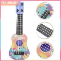 ราคา YEAHIBABY มินิกีตาร์พลาสติกของเล่นจำลอง Ukulele ของเล่นจำลองเครื่องดนตรีสำหรับเด็กวัยหัดเดินเด็ก (21922168081)