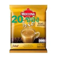 ราคา กาแฟ มอคโคน่า ทรีโอ 27 ซอง เอสเปรสโซ่ ริช แอนด์ สมูท สูตร น้ำตาลน้อย 3 อิน 1 Moccona Coffee Trio 3 in 1 27 sachets (21887416410)