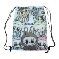 ราคา กระเป๋าหูรูดสะพายหลัง Labubu มาใหม่ กันน้ำได้ เหมาะกับใส่ชุดว่ายน้ำ ขนาด 33 41 cm (21897676781)