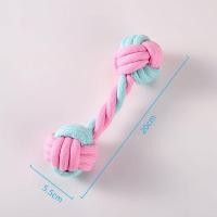 ราคา ของเล่นสุนัข ของเล่นหมา ของเล่นลูกสุนัข เชือกกัด เชือกขัดฟัน เชือกกัดสุนัข Dog Chewing Rope ของเล่นขัดฟันสุนัข เชือกขัดฟันสุนัข ช่วยขัดฟัน ช่วยขัดฟัน คลายเครียด สีสันสดใส (21473821148)