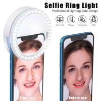 ราคา ไฟเซลฟี่ ไฟถ่ายรูป ไฟเซลฟี่Selfie Ring Linght ชาร์จไฟได้ ไฟ LED ติดโทรศัพท์ ไฟเซลฟี่โทรศัพท์ ไฟเซลฟี่ติดมือถือ แบบพกพา J14 (15142466094)