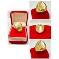 ราคา แหวนทอง 18K พลอยมุกดา ช่วยนำพาโชคลาค ความรุ่งเรือง มาให้ผู้สวมใส่ (21540450227)