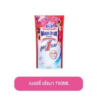 ราคา MAGICLEAN มาจิคลีน น้ำยาถูพื้น แบบถุงเติม 750ml ลิลลี่ บูเก้ สวีทโรสการ์เด้น เบอร์รี่อโรมา tomi spaclean KINGS STELLA (21855048157)