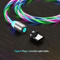 ราคา 3ใน1 LEDแม่เหล็กไหล2 4A Fastสายชาร์จไฟLEDสายแท่นชาร์จแม่เหล็กชาร์จสายโทรศัพท์MicroสายType CสายUSB Nylonสายชาร์จสายสำหรับiPhone Android (16029051032)