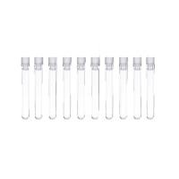 ราคา CHUANGANG 10pcs โปร่งใสโปร่งใส หลอดทดสอบพลาสติก พร้อมฝาปิด 16x150mm ท่อก้นกลม หลอดเก็บขนตา แบบพกพาได้ หลอดทดลอง25ml ห้องปฏิบัติการในห้องปฏิบัติการ (21918466860)