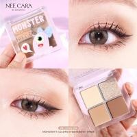 Nee Cara Monster 4 Color Eyeshadow N1965 พาเลทอายแชโดว์ 8g
