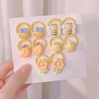 ราคา MYPINK ยางรัดผม น่ารัก การ์ตูน สดใส สีหวาน พาสเทล เส้นเล็ก นุ่ม ไม่กินผม (20127410378)