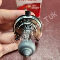 ราคา หลอดไฟ H4 12V 60 55W หลอดไฟหน้ารถญี่ปุ่น Honda Nissan Toyota ใช้กับดวงไฟ HALOGEN H4 PHYLLIS ซ สามล้อ Tuk Tuk (20170452534)