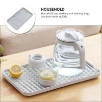 ราคา ถาดรองน้ำ ถาดลองน้ำ ถาดระบายน้ำ ถาดคว่ำแก้ว ที่คว่ำแก้ว วัสดุPP ถาดวางแก้ว ถาดวางจาน ถาดวางช้อนส้อมมีตะแกรงรองน้ำ พร้อมส่ง (18899748799)