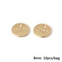 ราคา 10ชิ้น ถุงแฟชั่นเรขาคณิต9รูปแบบโลหะผสมจี้ทองคำ Charms สำหรับเครื่องประดับทำต่างหู DIY อุปกรณ์เสริมทำด้วยมือ (7496908043)