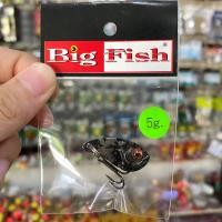ราคา กระดี่ Big Fish ไอ้กรามโต 5กรัม รุ่นหน้าใส หน้ากระ กระดี่เหล็ก BigFish บิ๊กฟิช เหยื่อปลอม (19386734225)