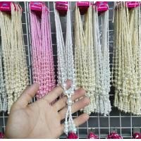 ราคา สร้อย สร้อยคอมุก สร้อยคอมุกเทียม พร้อมส่ง (20122412501)