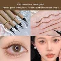 ราคา ดินสอเขียนขอบตากันน้ำอายไลเนอร์โปรดปรานดินสอเขียนขอบตาสีน้ำตาลดำธรรมชาติละเอียดพิเศษสำหรับผู้เริ่มหัดแต่งหน้า (21500919634)