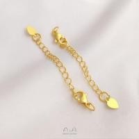 ราคา ห่วงโซ่ชุบสี18 K สีทองและขาวทองชมพูสร้อยข้อมือสร้อยคอ Diy อุปกรณ์เสริมเครื่องประดับวัสดุ (10851202613)
