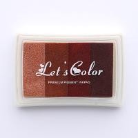 ราคา สีสำหรับปั๊มงานแกะสลักยางลบ งานตรายาง งานตกแต่ง1ชิ้นสามารถไล่เฉดสีได้4สี พร้อมส่ง มีเก็บปลายทาง DIY Craft Ink Pad (12555454393)