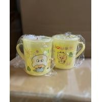 ราคา แก้วน้ำพลาสติก แก้วมีหูจับ แก้วพลาสติก แก้วน้ำเด็ก แก้วใส่เครื่องดื่ม (21733453079)