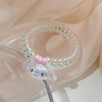 ราคา 1ชิ้นของผู้หญิงที่มัด Spiral Rambut สายโทรศัพท์สายยางรัดผมหัวตุ๊กตาแบบยืดหยุ่นยางรัดยางรัดอุปกรณ์เสริมหมวกคลุมหัว (21714684493)