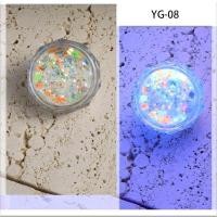 ราคา กากเพชรเม็ดใหญ่เรืองแสง กากเพชรตกแต่งเล็บ 12 สี (21474444174)