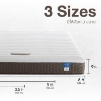 ราคา LOTUS ที่นอนยางพารา สเปคแน่น นุ่มสบาย รุ่น Spring Free ฟรี หมอนหนุนสุขภาพกันไรฝุ่น ส่งฟรี (19937598860)