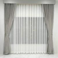 ราคา ผ้าม่าน 2 ชั้น สำหรับเเต่งประตู และ หน้าต่าง ม่านทึบแสง ผ้าม่านโปร่งเเสง ม่าน2ชั้น (21458380760)