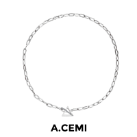 ราคา A CEMI Triangle Choker สร้อยคอโชคเกอร์เงินแท้ ชุบทอง 18K (21539744997)