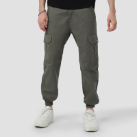 ราคา DAVIE JONES กางเกงจ็อกเกอร์ คาร์โก้ เอวยางยืด ขาจั๊ม Elastic Waist Cargo Joggers GP0069 สีกากี เขียว (21720295506)