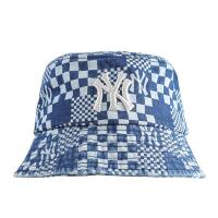 ราคา จัดส่งที่รวดเร็ว แท้100 MLB หมวกบักเก็ต monogram NY หมวก (21680027704)