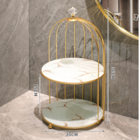 ราคา กล่องเก็บเครื่องสำอางหัวเพชรลายหินอ่อนสีทองเดสก์ท็อปลิปสติกชั้นวางน้ำหอมชั้นวางเดสก์ท็อปกล่องเก็บเครื่องสำอางสกินแคร์ 1066 Fastsender (11296688307)