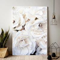 ราคา โปสเตอร์ดอกกุหลาบสีขาวนอร์ดิกภาพวาดผืนผ้าใบภาพลายพิมพ์สำหรับเป็นของขวัญห้องนั่งเล่นตกแต่งบ้าน1ชิ้นกรอบด้านในทำจากไม้หรือไร้กรอบ หรือกรอบอะลูมินัมอัลลอยสีดำ (20965460346)