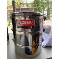 ราคา Zebra ปิ่นโต สแตนเลส ตราหัวม้าลาย ขนาด 18 3 ซม หูล็อคทุกชั้น (13583158430)