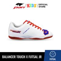ราคา PAN รองเท้าฟุตซอลเด็ก BALANCER TOUCH X FUTSAL JR Futsal Footwear สี WR ขาวแดง รหัส PF141B (21789897892)