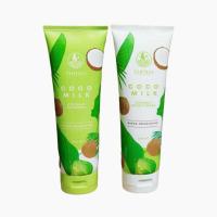 ราคา ชุดคู่ 2 ชิ้น ชุด แชมพู ครีมนวด โคโค่มิลค์ THITHA COCOMILK coco milk shampoo coco milk conditioner ปริมาณ 250 ml (21618999445)