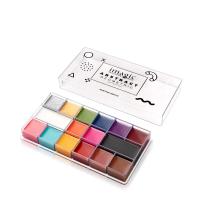 ราคา IMAGIC มืออาชีพใบหน้าสีบทคัดย่อ Palette สำหรับเด็กฮาโลวีนศิลปะพรรคแฟนซีแต่งหน้าร่างกายจิตรกรรม16สี (21538037591)
