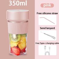 ราคา เครื่องปั่นน้ำผลไม้ เครื่องปั่นอเนกประสงค์ เครื่องปั่น แก้วปั่น เครื่องปั่นผลไม้ เครื่องปั่นพกพา ไร้สาย 4ใบมีด เครื่องปั่นน้ำ Juicer Blender เครื่องปั่นผลไม้ 300ML เครื่องปั่นน้ำผลไม้ ปั่นน้ำแข็ง เครื