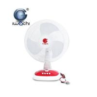ราคา IWACHI พัดลมตั้งโต๊ะ พัดลมดีซี พัดลมคีบแบต DC12V ขนาด 16นิ้ว รุ่น IWC TABLE FAN DC12V 16 กำลังไฟ18วัตต์ (10708147138)