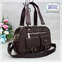 ราคา กระเป๋าทรงถือ รุ่น PD 1010 ยี่ห้อ CHALITA กระเป๋าสะพาย มีสายยาว กระเป๋าถือ กระเป๋าสะพาย มีเก็บปลายทาง (12476228273)