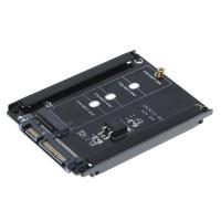 ราคา Black Case B M Socket 2 M 2 NGFF SATA SSD to 2 5 SATA Adapter for 2230 2242 2260 2280mm M2 SSD (21396805340)