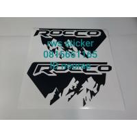 ราคา สติ๊กเกอร์ดั่งเดิมข้างกระบะ TOYOTA REVO ROCCO ปี2020 งานตัดคอม 1ชุด มี2ชิ้น (8830533991)