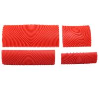 ราคา 4PCS Wood Graining Tool Set Rubber Wood Graining Pattern Wall Paint Painting Tool for Wall Painting Decoration DIY (20513423768)