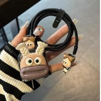 ราคา Goodcase สินค้าสุดฮิต Funny Girl Double braids big mouth Charger Protector for iPhone Charger 18 20Wสายตกแต่งสายชาร์จให้น่ารักหน้า ใช้งานอีกครั้ง ถนอมหัวชาร์จพร้อมสายสายชาร์จหักงอสำหรับ (21690199817)