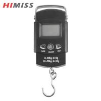 ราคา HIMISS Portable Fishing Weight Scale 110lb 50kg Lightweight Scales With 1m 3 2ft Tape Measure With Screen Hanging Fishing Luggage Scale For Home Outdoor (21875561144)