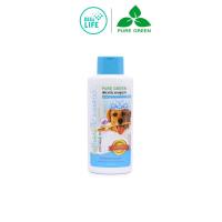 ราคา Pure Green เพียวกรีน แชมพูสุนัข 2 In 1 จากน้ำมันสะเดา ช่วยให้ขนนุ่มสลวย ขนาด 300 cc บรรจุ 1 ขวด (18302567191)