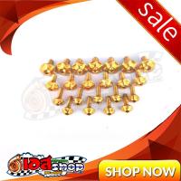 ราคา น็อตชุดสีทอง โนวา ทั้งคัน 10ตัว (7172100789)