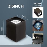 ราคา LED ดาวน์ไลท์ โคมไฟดาวน์ไลท์ โคมดาวน์ไลท์ Downlight E27 หลอดไฟ โคมไฟ ฝังตัว ดาวไลท์ โคมไฟเพดาน ไฟสปอร์ตไลท์ โคมกระป๋อง (20968774140)
