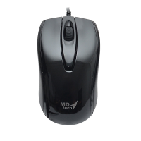 ราคา เมาส์ MD Tech รุ่น MD 10 มี 3 ปุ่มกด DPI 1000 แบบสาย USB A ยาว 145 ซม กรอบมันเงา เป็นประกาย สินค้ามีประกัน (21404999174)