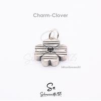 ราคา จี้โคลเวอร์ จี้ดอกกุหลาบ จี้ดอกไม้ สไตล์มินิมอล จี้เงินแท้ 92 5 (19613567969)