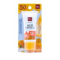 ราคา 30 กรัม HONEI V BSC AGE DEFENSE SUNSCREEN LIGHT CREAM SPF50 PA 30 ครีม ครีมกันแดด เข้มข้น น้ำผึ้ง ไฮยากันแดดได้ ครีมกันแดด SPF 50 PA (15555065577)