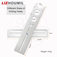 ราคา LIZHOUMIL Multi Angle Ruler Movable Template Angle Measuring Model Tool Instrument Brick Tile Wood Corner Foldable Protractor (20755118394)